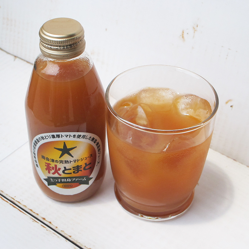 南会津秋とまと100％ジュース200ml | 土っ子田島ファームのウェブ